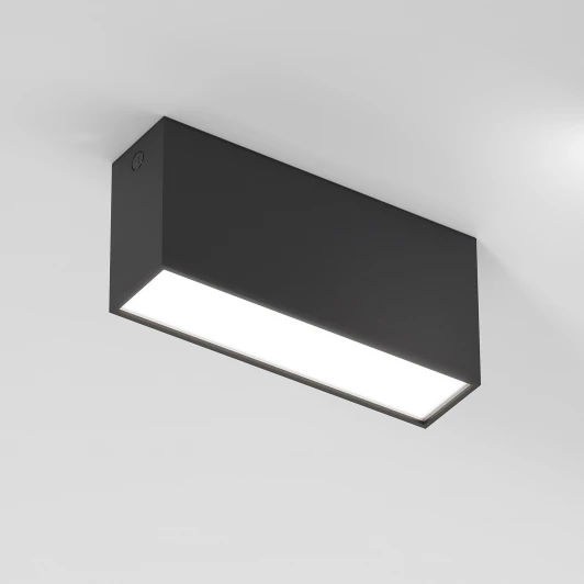 25109/LED Светильник потолочный светодиодный Elektrostandard Block 25109/LED 10W 4000K черный