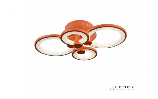 A001/4 Orange Потолочная люстра iLedex Ring A001/4 Orange