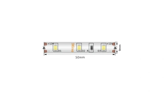 SWG260-12-4.8-WW-66-M Светодиодная лента SWG SWG260 SWG260-12-4.8-WW-66-M