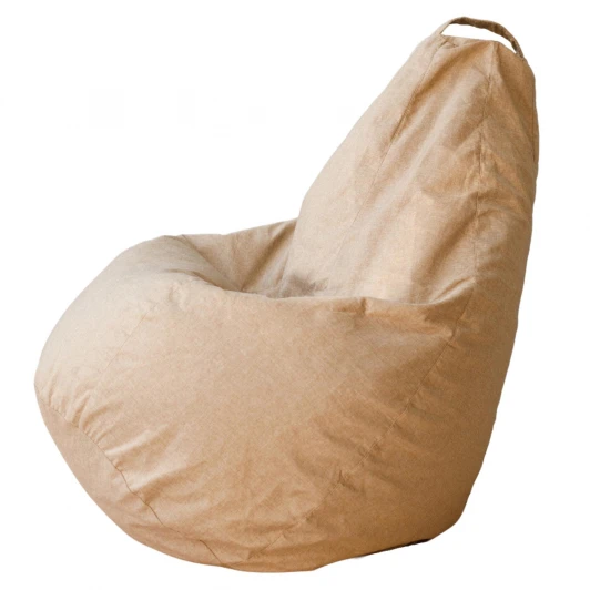 5016041 Кресло мешок Dreambag Груша Бежевая Рогожка (3XL, Классический) 5016041