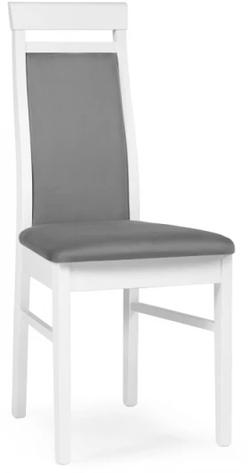 528936 Деревянный стул Woodville Амиата серый / белый 528936