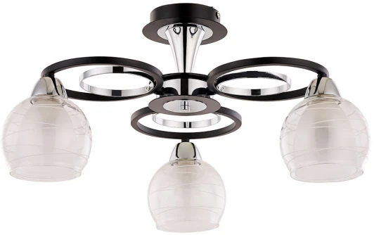 A1604PL-3BK Потолочная люстра Arte Lamp Ginevra A1604PL-3BK