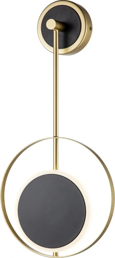 10206/SG LED Black/Gold Бра светодиодный Escada Hypnosis 10206/SG LED Black/Gold 7Вт, 510Лм, 4000К, Ra>80, металл, черный/золото