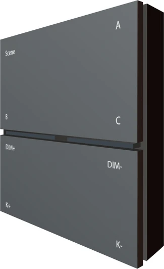 DK7201-DG Накладная настенная панель управления Denkirs Air Control DK7201-DG