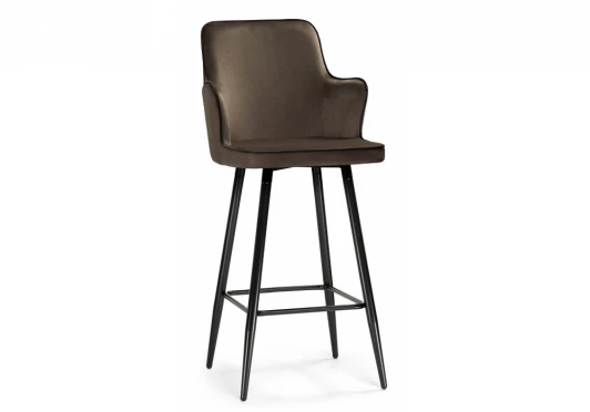15073 Барный стул feona dark brown