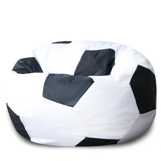 2616101 Кресло мяч Dreambag Бело-Черный Оксфорд (Классический) 2616101