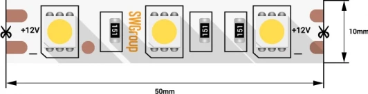 SWG560-12-14.4-UW Светодиодная лента SWG SWG560-12-14.4-UW