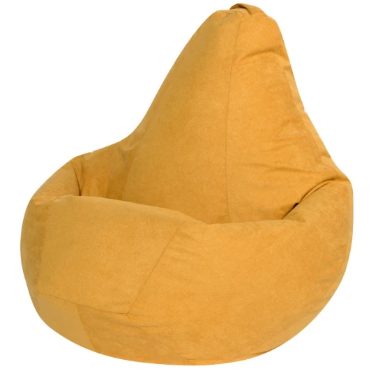 5022741 Кресло мешок Dreambag Груша Желтый Велюр (3XL, Классический) 5022741