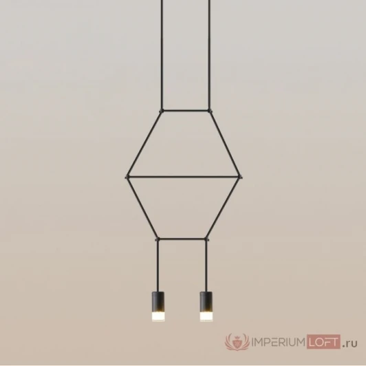 152907-22 Подвесной светильник светодиодный Via Wireflow Lineal Pendant Light 2