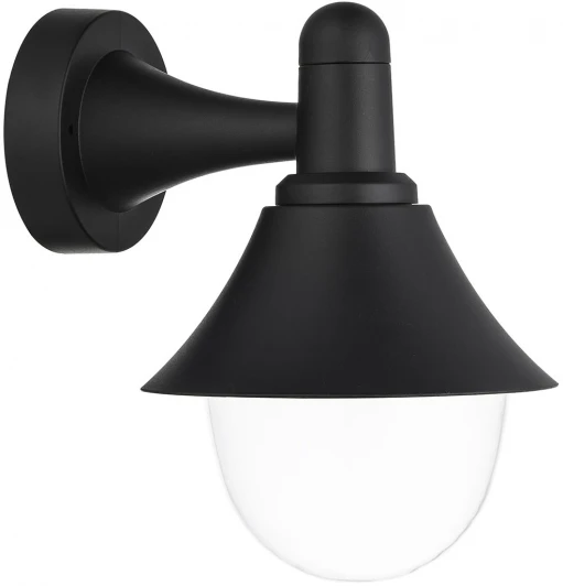 30009W/01 Уличный настенный светильник Escada 30009 30009W/01 E27*60W IP44 Black