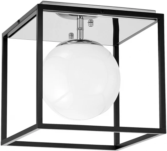 LDC 8060-1 CHR+BK Потолочный светильник Lumina Deco Maldini LDC 8060-1 CHR+BK