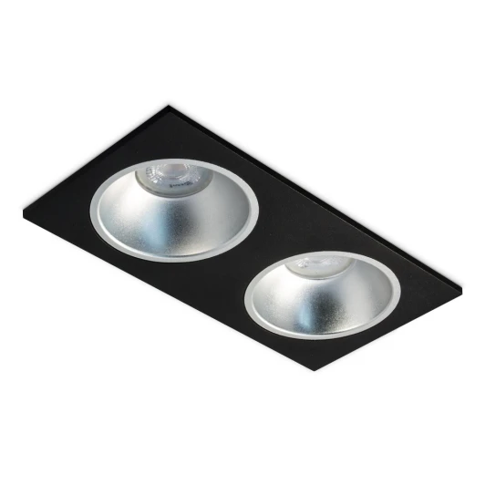 Dip2BkAlu Встраиваемый светильник DIP 2 Black/Aluminium RAUMBERG Dip Dip2BkAlu