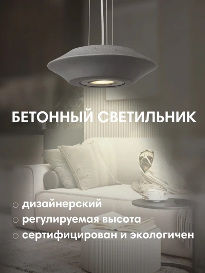 000040155 Подвесной светильник PS1N BL107-1P DGR 000040155 Мелодия Света