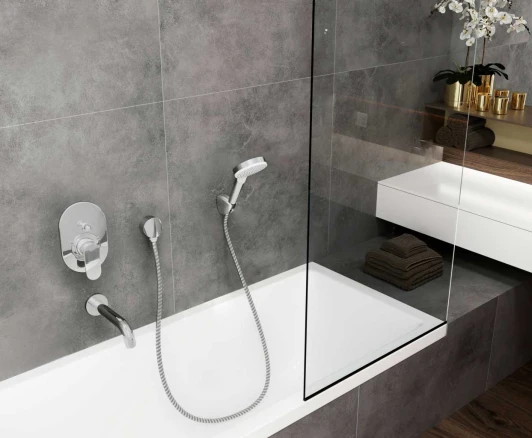 71449000 Смеситель Hansgrohe Vernis Blend 71449000 для ванны с душем, хром