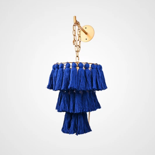 Tassel-Wall01 Бра Tassel Wall Синий ImperiumLoft Tassel-Wall01