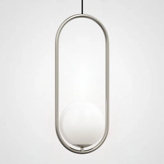 HOOP-B01 Подвесной светильник Matthew Mccormick Hoop 50 Silver Mila Pendant ImperiumLoft Hoop-B01 (179967-22)