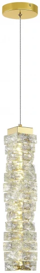 SL6010.203.15 Подвесной светильник ST Luce Espira SL6010.203.15 Золотистый/Прозрачный LED 1*15W