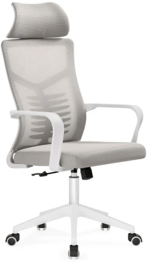 15620 Компьютерное кресло Woodville Montana light gray / white 15620
