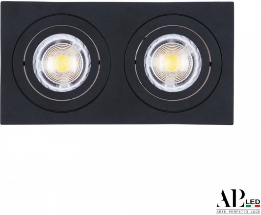 3322.TCH111/2S/BK Встроенный точечный светильник APL LED Ingrid 3322.TCH111/2S/BK