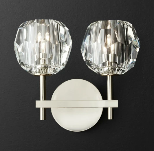 44.867 Бра Rh Boule De Cristal Double Sconce Chrome ImperiumLoft 44,867 (156049-22)