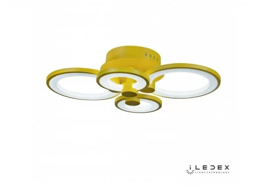 A001/4 Yellow Потолочная люстра iLedex Ring A001/4 Yellow