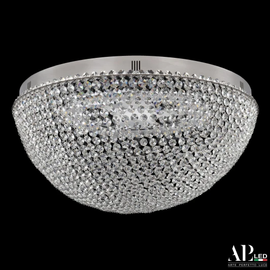 SH501.2.50.C.LED-DIM.Ni Потолочная люстра светодиодная с пультом APL LED Sicilia SH501.2.50.C.LED-DIM.Ni