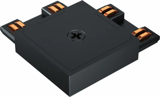 POWER CONNECT 4825-L-TYPE - BK Коннектор питания угловой для ультратонкого шинопровода iLedex Vision48/25 POWER CONNECT 4825-L-TYPE - BK