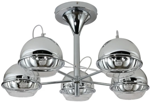 LDC 1029-5 CHR Потолочная люстра Lumina Deco LDC 1029-5 CHR