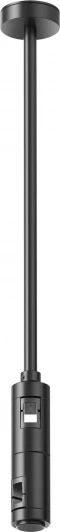 TRA158С-D1-B Крепление потолочное Medium двойное 300мм Flarity черный Maytoni Accessories for tracks Flarity TRA158С-D1-B