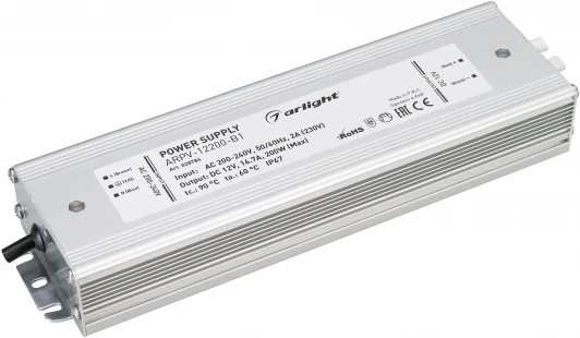 028784 Блок питания ARPV-12200-B1 (12V, 16,7A, 200W) (IP67 Металл) 028784 Arlight ARPV