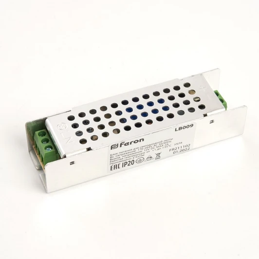 48007 Трансформатор для светодиодной ленты 36W 12V (драйвер) Feron LB009 48007