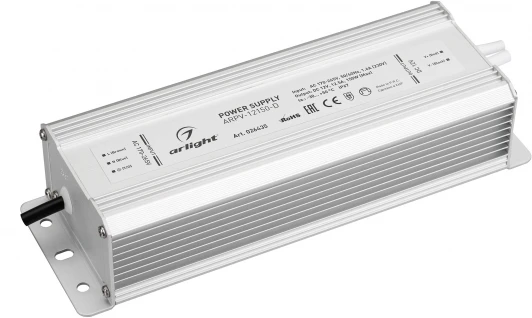 026435 Блок питания ARPV-12150-D (12V, 12.5A, 150W) (IP67 Металл) 026435 Arlight ARPV