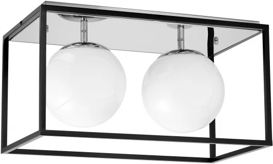 LDC 8060-2 CHR+BK Потолочный светильник Lumina Deco Maldini LDC 8060-2 CHR+BK