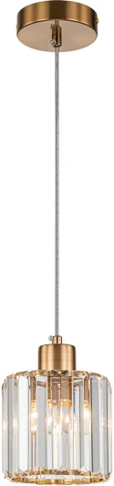 10192/1S Copper Подвесной светильник Escada Adorn 10192/1S Copper 1х60Вт Е27, металл/стекло, медь