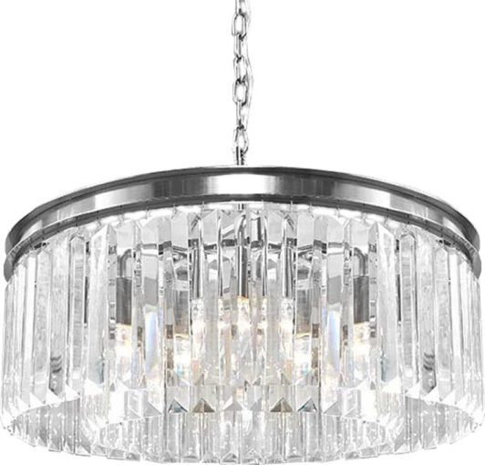 155092-22 Подвесная люстра Rh Odeon Chandelier Silver 80 ImperiumLoft 155092-22