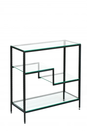 1013-CB loft clear Консольный стол AllConsoles 1013-CB loft clear черный муар