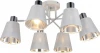 IL6116-6COU-79 WH CR Abelie Потолочная люстра на штанге ILLUMICO IL6116-6COU-79 WH CR Abelie