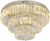 561/A LED Потолочная люстра Escada Sublime 561/A LED 72Вт+4х40Вт Е14, 3000-6000К, ПДУ,  изменение цветовой температуры, металл/хрусталь, хром/прозрачный