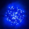 LL75ABL-1-2B Гирлянда Нить 10м Синяя с Мерцанием Каждого Диода 220В, 75 LED, Провод Черный Каучук, IP65