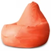 5010831 Кресло мешок Dreambag Груша Оранжевая ЭкоКожа (2XL, Классический) 5010831