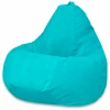 5013011 Кресло мешок Dreambag Груша Бирюзовый Микровельвет (L, Классический) 5013011