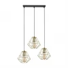 4111 Diamond Gold Подвесной светильник TK Lighting Diamond Gold 4111