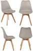 FR 0216K Комплект из 4-х стульев Eames Bon латте Bradex Home FR 0216K