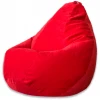 5013431 Кресло мешок Dreambag Груша Красный Микровельвет (2XL, Классический) 5013431