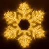 034259 Световая фигура светодиодная ARD-SNOWFLAKE-M10-1000x900-504LED Warm (230V, 31W) (Ardecoled, IP65) 034259