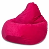 5011821 Кресло мешок Dreambag Груша Малиновый Микровельвет (XL, Классический) 5011821