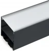 48150 Профиль накладной для светодиодной ленты Feron CAB269 48150 50х50мм алюминиевый, черный, 2м
