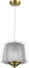 SL6127.313.01 Подвесной светильник ST Luce Pandora SL6127.313.01 Латунь/Серый, Прозрачный LED 1*18W 3000K